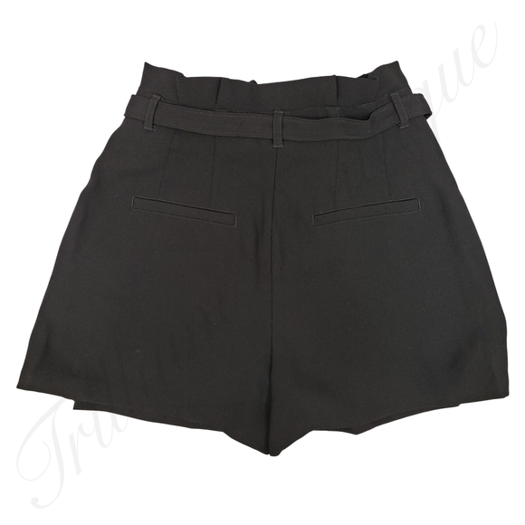 EXPRESS Women's Black Shorts 0 NWOT Neutral Polyester - Picture 2 of 2